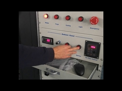 Radiant vloerpaneelapparatuur