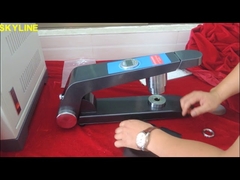 Tester voor zachtheid van leer