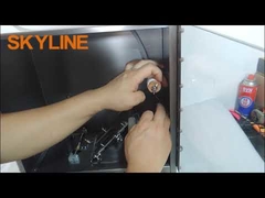 Automatische ontvlambaarheidstester van 45 graden