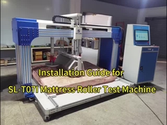 Bed Matras Rande duurzaamheidstestmachine Duurzaamheidstest van rand EN 1725 1998