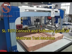 Matras geïntegreerde testmachine multifunctioneel matras rol tester