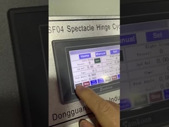 Spectacle Frame Tester PLC Control Hinge Cycle Tester US Spanning met snelheid 0-120 keer / minuut