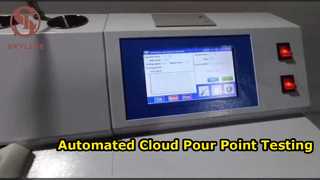 SL-OA15 Automatische wolken- en vloeipunttester uitgelegd