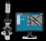De microscoop voor Vezel analyseert Materiaal AC220V/50Hz/300W