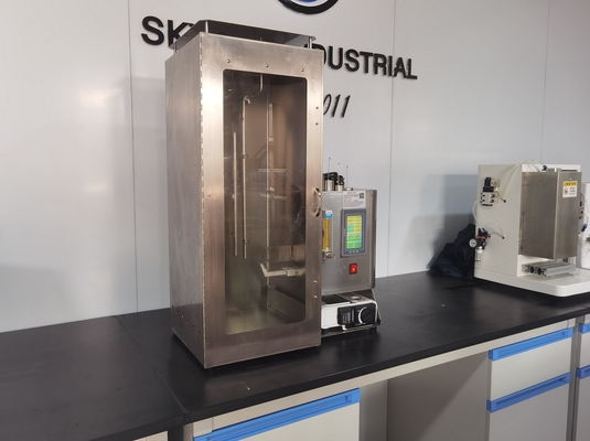 kopen Textielstoffen Verticaal Brand het Testen Materiaal online vervaardiging