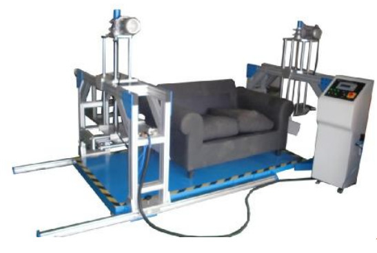 BIFMA X5.4 Sofa Drop Tester Transport Simulatie Drop Test Machine