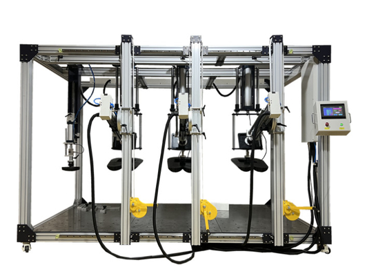 EN 4875/BIFMA X5.4/EN 1728 Drie zitplaatsen Sofa Duurzaamheid Tester Sofa Fatigue Test Machine