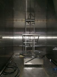 De aan de muur bevestigde Kamer van de Roestvrij staal Milieutest/Verticaal Druppelmeetapparaat voor IPX1, X2-Test