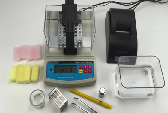 Materiaal schijnbare dichtheid en natte dichtheid Testmachine Schuim spons product dichtheid tester