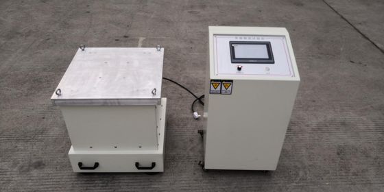 kopen Elektromagnetische trillingstester met maximale testbelasting van 60 kg, testtafel van 500 × 500 mm en sweepfrequentie van 1-200 Hz online vervaardiging