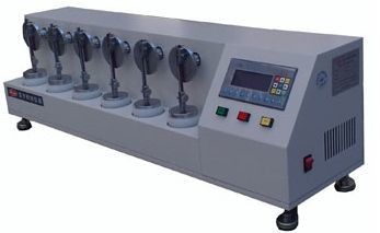 SATRA TM3. BS-5131 Midsole-de Machine van de Houtvezelplaat Buigende Test met Macht van Geheugenfunctie