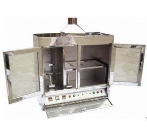 kopen Brand het Testen Materiaaldraad en Machine van de Kabel de Verticale Horizontale Brandende Test online vervaardiging