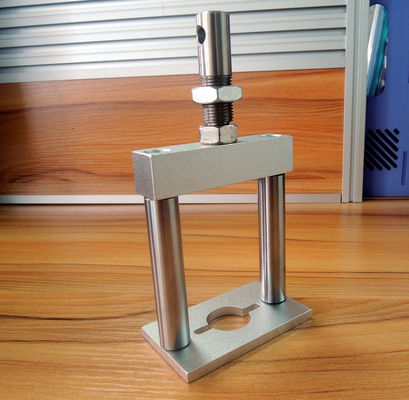 kopen Speelgoed het Testen Materiaal en14350-1 Inrichting van de de Veiligheidstest van de Aluminiumlegering Fopspeen Vaste online vervaardiging