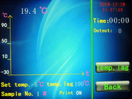 Olieanalyse het Testen Materiaal ISO 3679 Automatisch het Vlampuntmeetapparaat van de Lage Temperatuur Gesloten Kop