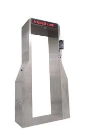 kopen Temperatuur van de het Gezichtserkenning van het laboratorium Testende Materiaal de Intelligente en Desinfectiedeur online vervaardiging