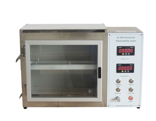 Brandbaarheid het Testen Materiaal FMVSS 302 Horizontaal Brandbaarheidsmeetapparaat