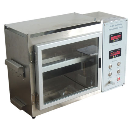 kopen Horizontaal de Brandbaarheidsmeetapparaat van de brandpijp Dia9.5mm, de Brandbaarheid van FMVSS 302 het Testen Machine online vervaardiging