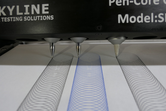 ISO 27668-1 Lab Testing Equipmen Balpen Schrijven Tester voor Detecteren Balpennen en Marker