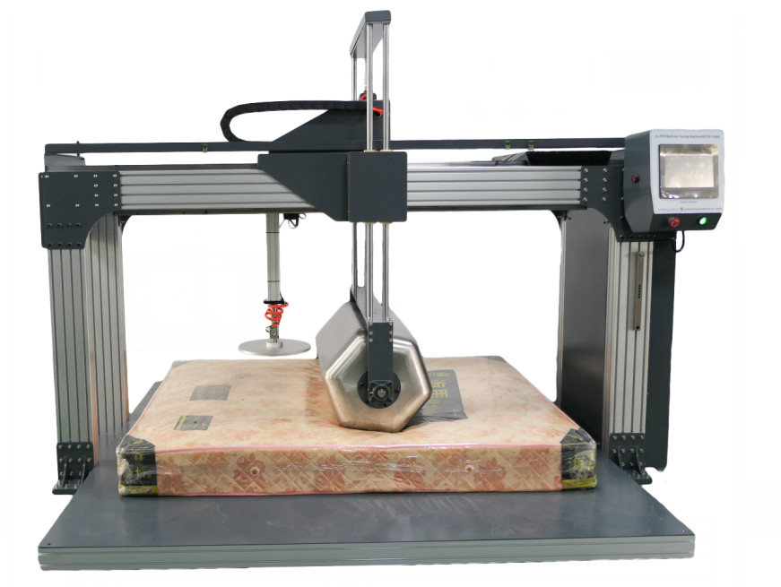 ASTM F1566 EN 1957 Matras geïntegreerde testmachine Rolhoudbaarheid en stevigheidstest voor matrassen