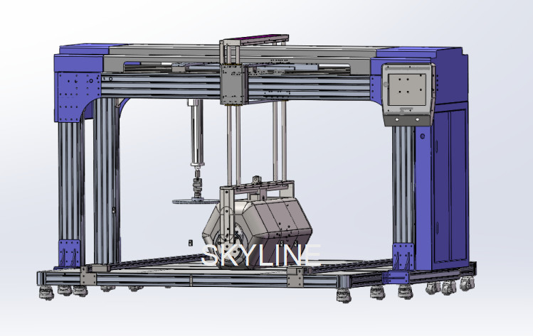 ASTM F1566 Matras geïntegreerde testmachine Rolhoudbaarheid en stevigheidstest voor matras
