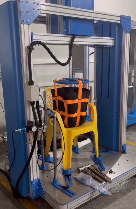 BIFMA Indoor Chair 136kg Seat Impact Testing Machine/Plastic Chair Drop Impact Durability Testing Machine
