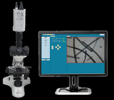 De microscoop voor Vezel analyseert Materiaal AC220V/50Hz/300W