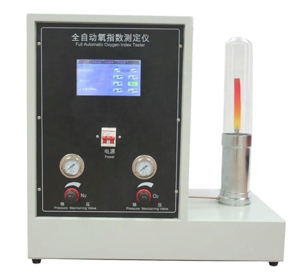 ASTM D 2863 Touchscreen type Automatische beperkende zuurstofindex tester voor rubber-plastiek verbrandingstestmachine