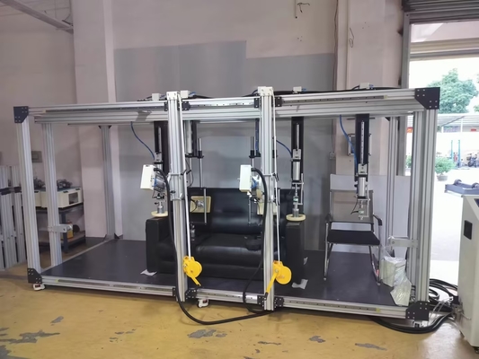 Drie zitplaatsen Sofa Strength & Durability Tester/Funiture Testing Machine