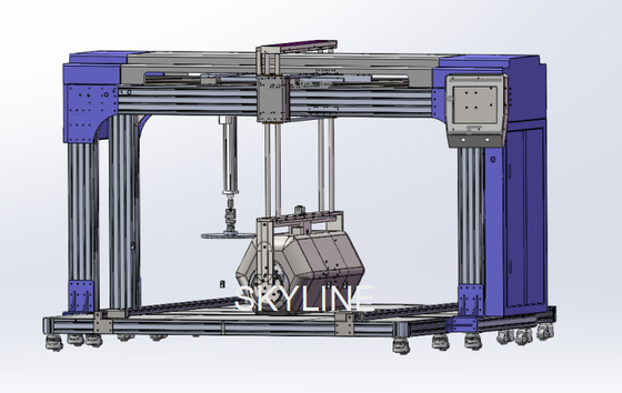 ASTM F1566 Matras geïntegreerde testmachine Rolhoudbaarheid en stevigheidstest voor matras