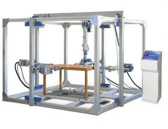 5 PLC van luchtcilinders Controlemeubilair het Testen Materiaal, Lijstmeubilair het Testen Machine
