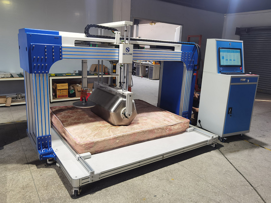 EN1957 PLC+ touchscreen servomotor geïntegreerde matrasproefmachine