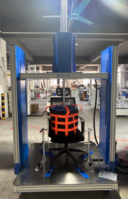 Afvalproefmachine voor stoelen van kantoorstoelen Stoelinspanningstoetser Stoelinspanningstoetser Stoelinspanningstoets voor stoelen van plastic