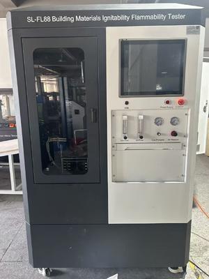 PC-besturingsmodel ISO 5657 ontvlambaarheidstester met 10 kW/m2 ~ 70 kW/m2 bestraling en 50 W output voor het testen van de ontvlambaarheid van bouwmaterialen