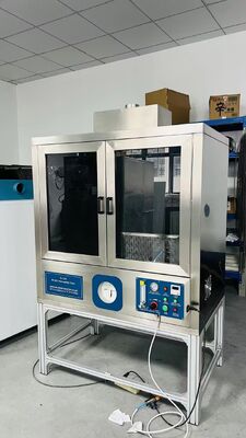 Goede prijs. BS 5852 Brandbaarheidstester met roestvrijstalen frame, 35 mm vlamhoogte en 450x450x300 mm testjig voor gestoffeerde meubels online