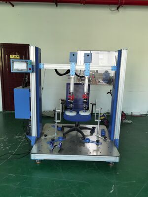 BIFMA X5.1 Stoel Armleuning Testmachine met PLC-besturing 650-780 mm Armleuninghoogte en 18 Maanden Garantie