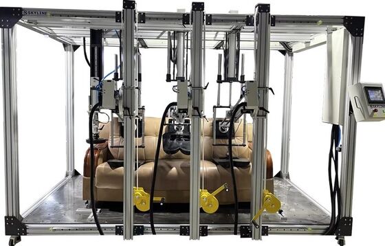 Goede prijs. Drie zitplaatsen Sofa Duurzaamheid Test Machine Stoel statische belasting Tester Universele testmachine EN 1728 EN12520 online