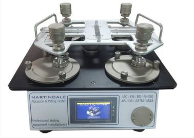4 de Schuringsmeetapparaat van de testpost SATRA TM31 Martindale met 44mm Schuringshoofden