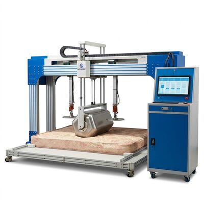 Goede prijs. Matras Duurzaamheidstester EN 1957 Automatisch Smeersysteem PC En PLC Besturing SL-T07P Online