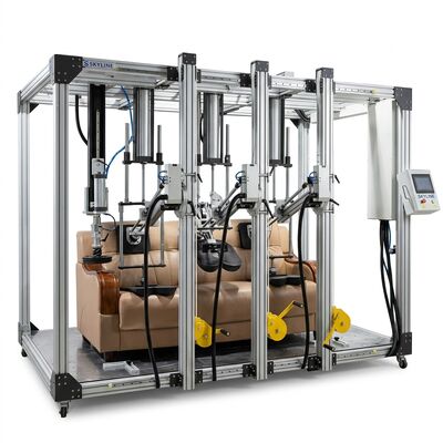 Goede prijs. BIFMA X5.1 BIFMA X5.4 EN 4875 Testmachine voor het testen van duurzaamheid van een bank met drie zitplaatsen Online